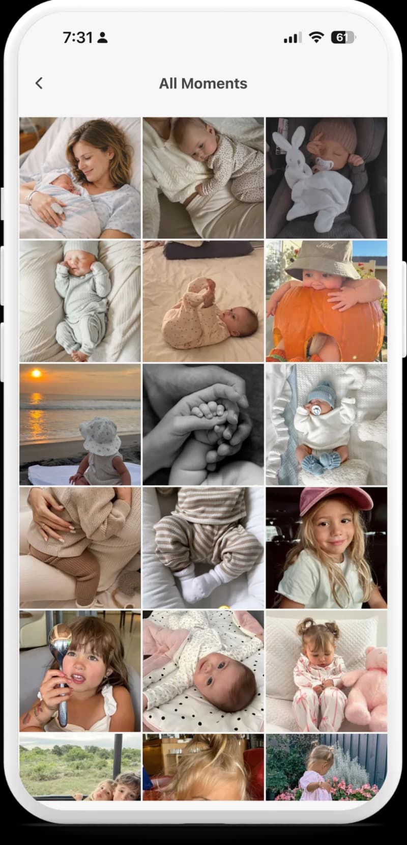 TinyNest photo sharing